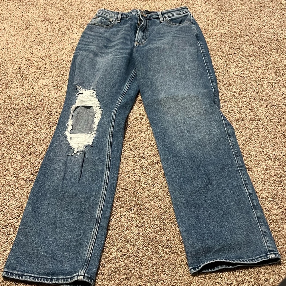 Hollister ultra high rise 90s vintage straight 9R w29 L31